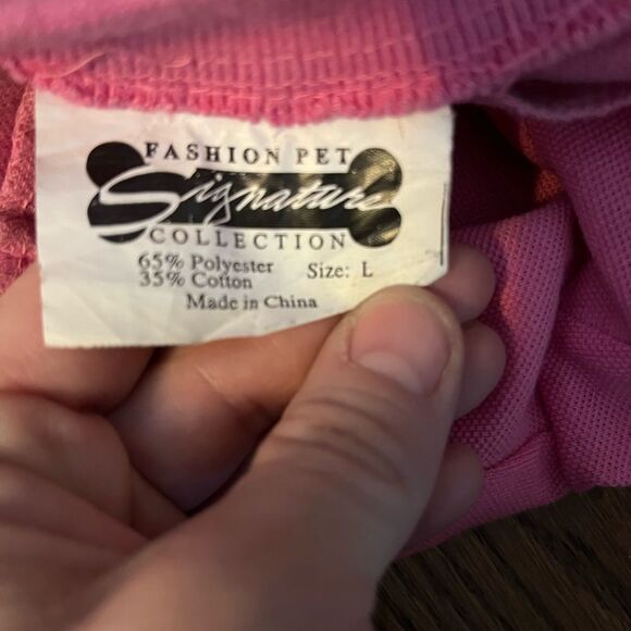 Fashion Pet Signature Collection Collared T-Shirt EUC - Picture 2 of 3